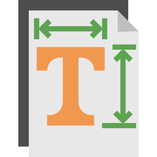 Text formatting icon