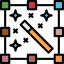 Magic wand icon 64x64