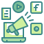 Bullhorn icon 64x64