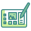 Graphic tablet icon 64x64