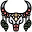 Bull skull icon 64x64
