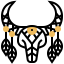 Bull skull icon 64x64