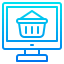Shopping basket icon 64x64