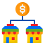 Shopping stores icon 64x64