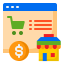 Shopping store icon 64x64