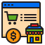 Shopping store icon 64x64