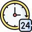 24 hours アイコン 64x64