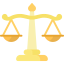 Justice scale icon 64x64