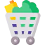 Shopping cart icon 64x64