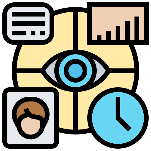 Eye recognition icon