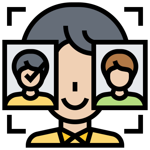Face detection icon