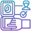 Biometric identification icon 64x64