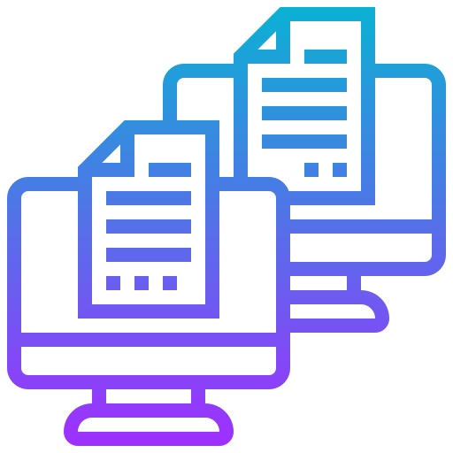 Data transfer icon