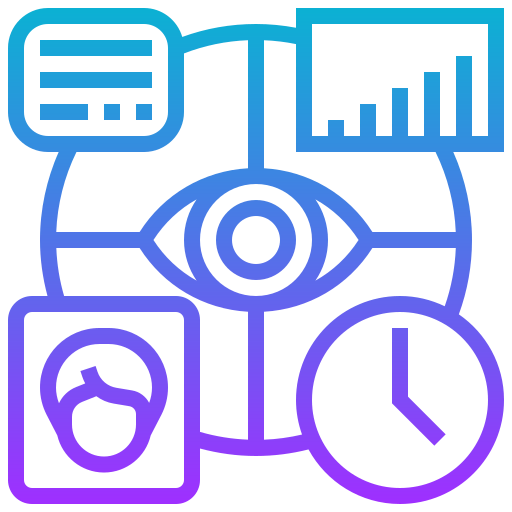 Eye recognition icon