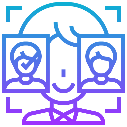 Face detection icon