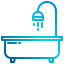 Bathtub icon 64x64