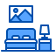 Bed icon 64x64