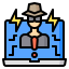 Hacker ícono 64x64