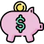 Piggy bank icon 64x64