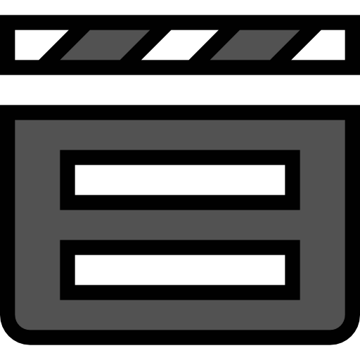 Clapperboard icon