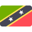 Saint kitts and nevis icon 64x64
