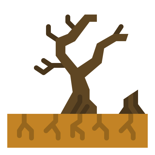 Desertification icon