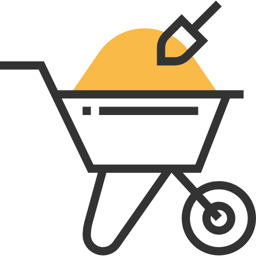 Wheelbarrow icon