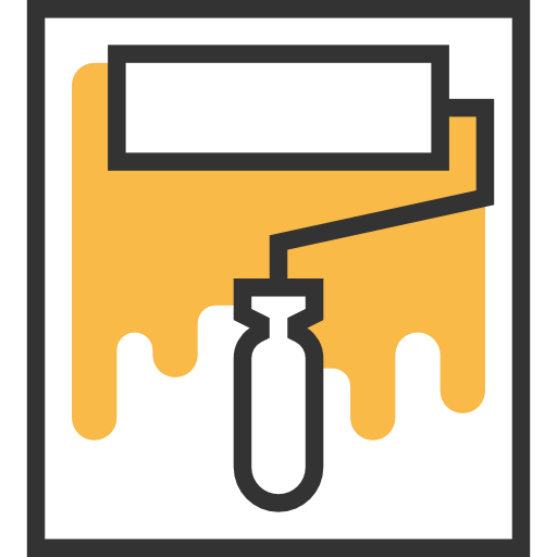 Paint roller icon