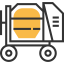 Concrete mixer icon 64x64