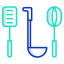 Kitchen utensils icon 64x64