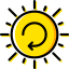 Solar energy icon 64x64