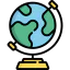 Globe icon 64x64