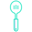 Slotted spoon Symbol 64x64