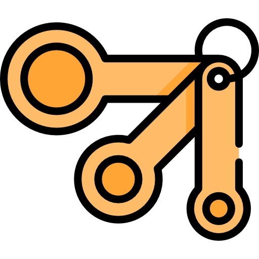 Measuring spoons icon
