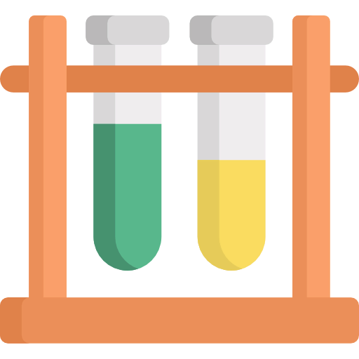 Test tubes icon