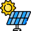 Solar panel icon 64x64