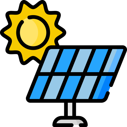 Solar panel icon