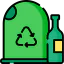 Glass container icon 64x64