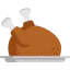 Roast chicken icon 64x64