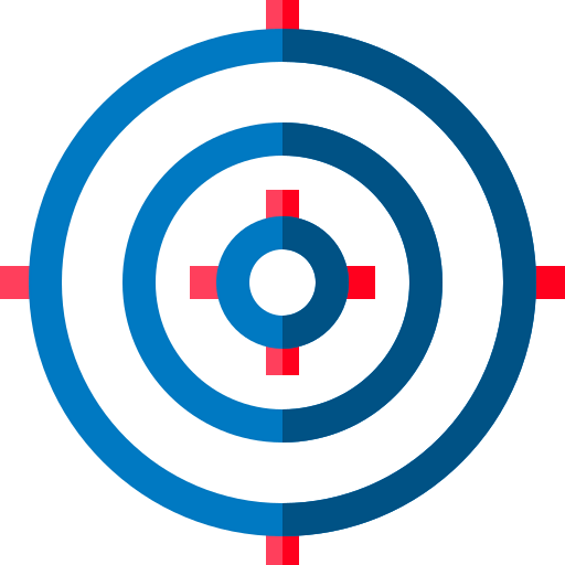 Circular target icon
