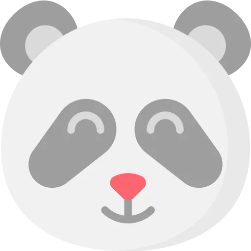 Panda bear icon