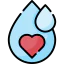 Water donation icon 64x64