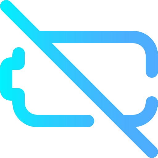 Empty battery Symbol