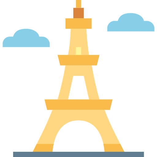 Eiffel tower icon
