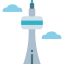 Cn tower ícono 64x64