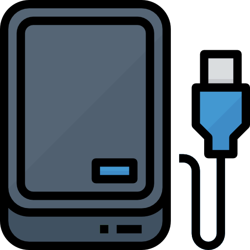 Hard disk icon