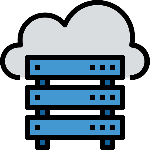 Cloud server icon