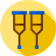 Crutches icon 64x64