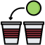 Beer pong icon 64x64