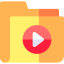 Video folder biểu tượng 64x64